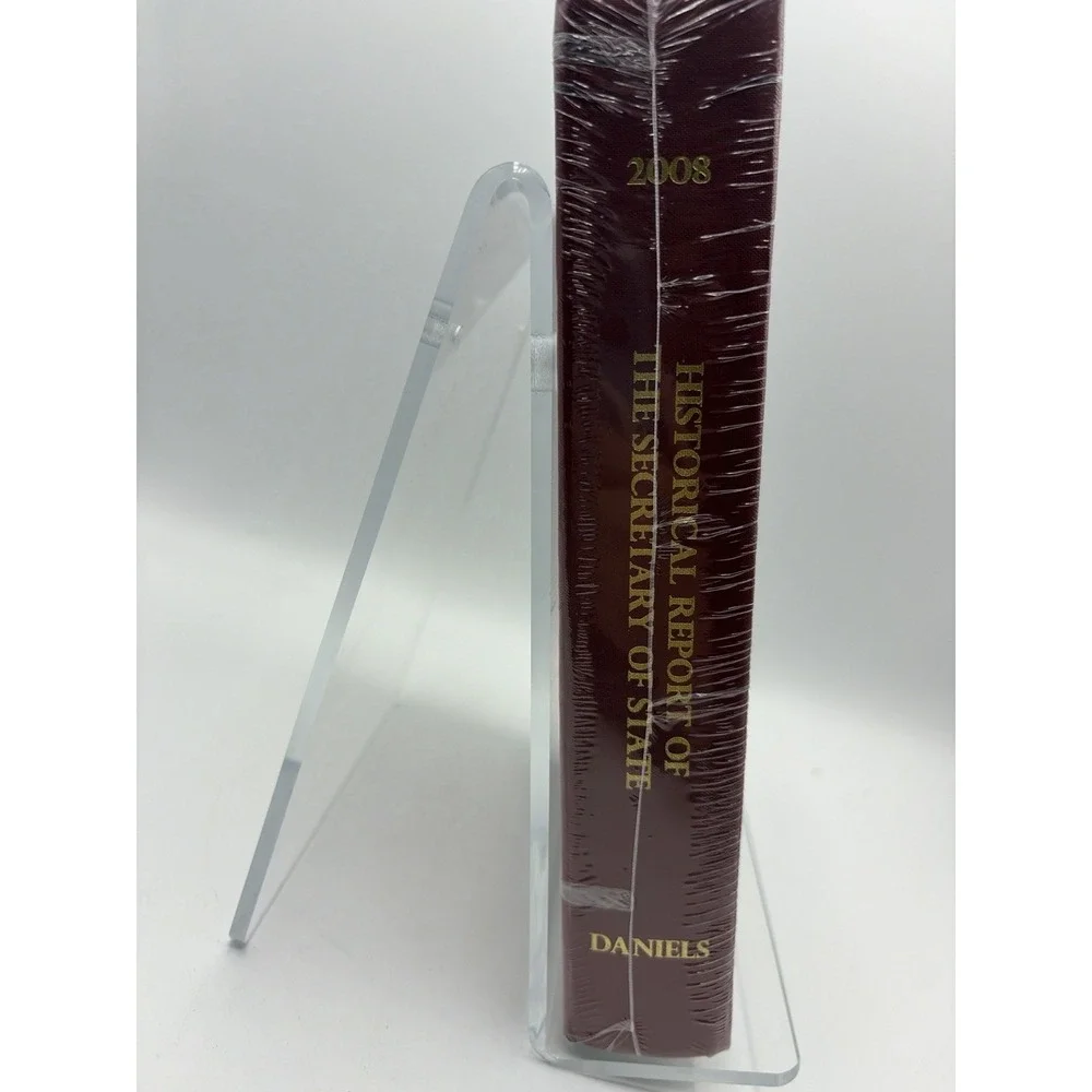 Historical Report of the Arkansas Secretary of State 2008 Sealed HC